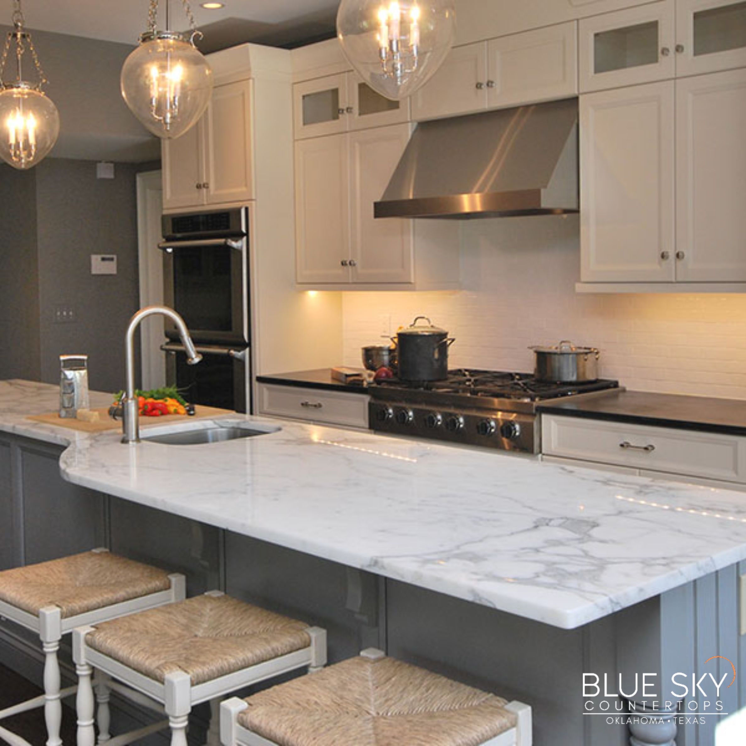 Blue Sky has a large selection of DFW Stone